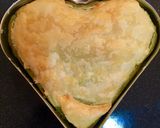 ギフトに最適♡ハート型抹茶チーズケーキ作り方3写真
