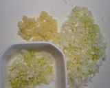 塩麻婆豆腐。作り方2写真