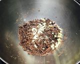 魚焼きグリルで！大人味✴︎ガトーショコラ作り方2写真