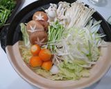 春牡蠣と芹の味噌鍋作り方5写真