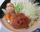 春牡蠣と芹の味噌鍋作り方7写真
