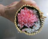 お花見やお祝いに♪桜の（木）飾り巻き寿司作り方12写真