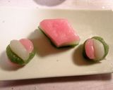 ひな祭りに♡三色団子でひし餅と手鞠餅作り方6写真
