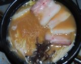 鍋焼き豚骨醤油チャーシュー麺作り方3写真