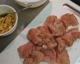 鶏胸肉の味噌チーズ焼き作り方1写真