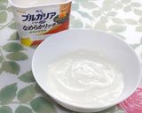 いちごのお花★ヨーグルトアート作り方2写真
