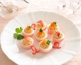 すし酢で簡単♪桜色　ゆで卵の甘酢漬け作り方5写真