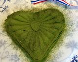 ギフトに最適♡ハート型抹茶チーズケーキ作り方5写真