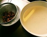 桜の塩漬けで桜おこわ作り方3写真