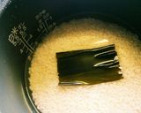 桜の塩漬けで桜おこわ作り方5写真