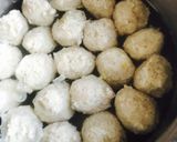 生姜ポカポカ♡つみれと人参のさっと煮作り方3写真