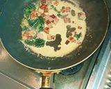 ☆キムカルボうどん☆作り方8写真