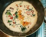 ☆キムカルボうどん☆作り方10写真