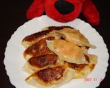 主食？おかず？トマトとチーズのライス餃子作り方7写真