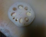 れんこんのチーズとベーコンのはさみ焼き作り方5写真
