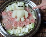 鍋材料も冷凍ストック♡くるくる豚大根作り方4写真