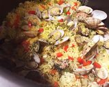 浅利とパプリカのカレーピラフ作り方3写真