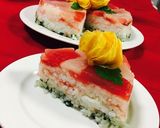 お祝い事にぴったり☆ちらし寿司ケーキ作り方11写真