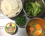 ホタテ缶でアツアツ土鍋雑炊作り方1写真