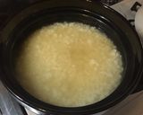 ホタテ缶でアツアツ土鍋雑炊作り方3写真