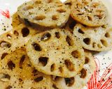 ☆レンコン好きのれんこんペッパー焼き☆作り方5写真