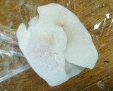 ＊ぎゅうひで苺大福-ほのかなさくら風味＊作り方8写真