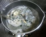 しじみのお吸いもの　松茸の味お吸い物　編作り方3写真