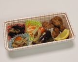 野菜黒酢と香味唐揚げ弁当作り方8写真