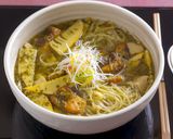 麺好き必食！筍と桜鯛の絶品スープそば作り方8写真