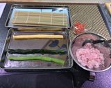 ひなまつり 桃の花寿司作り方1写真