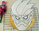仮面ライダーエグゼイド☆ケーキ作り方2写真