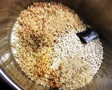 圧力鍋で玄米・もち麦ご飯作り方2写真