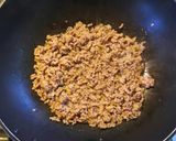 美味しく菌活♪マーボーきのこ作り方2写真