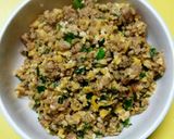 卵 豆腐 挽肉で☆濃い味の肉味噌♡作り方5写真