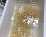 切り干し大根の めんつゆ炒め作り方1写真