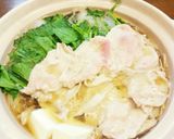 私のにんにく入り常夜鍋！作り方3写真