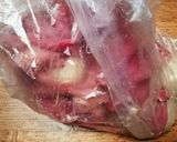 ポリ袋に詰めましたカブと牛肉のさっぱり煮作り方1写真