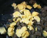 【低糖質】こんにゃくと油揚げのちぎり炒め作り方3写真
