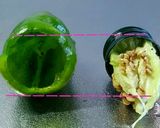 ピーマンの肉詰めに✿ヘタ・種の取り方作り方4写真