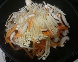 にんじんとキノコの炒め物♥きんぴら風作り方2写真