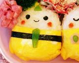 ひなまつりキャラ弁♡お雛様とお内裏様作り方5写真