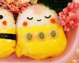 ひなまつりキャラ弁♡お雛様とお内裏様作り方6写真
