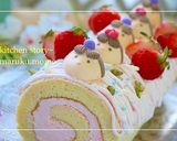 焼き立てもしっとり♪ひな祭りロールケーキ作り方10写真