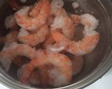 ゴボウとエビのホットサラダ♪作り方2写真