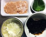 簡単ヘルシー✨ヒジキ入レンコンの挟み焼き作り方1写真
