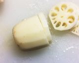 簡単ヘルシー✨ヒジキ入レンコンの挟み焼き作り方2写真