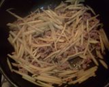 寒い日に♫なすとひき肉のしょうが煮作り方2写真
