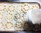 簡単ヘルシー✨ヒジキ入レンコンの挟み焼き作り方5写真