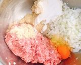 高野豆腐入り☆和風煮込みポークハンバーグ作り方3写真