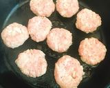 高野豆腐入り☆和風煮込みポークハンバーグ作り方5写真